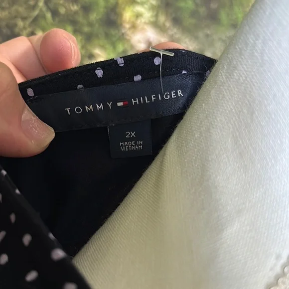 Polka Dot Black Dress - Picture 3 of 5